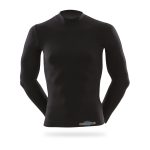 UNISEX MOCK NECK LONG-SLEEVE TOP Advanced FIR Microfiber