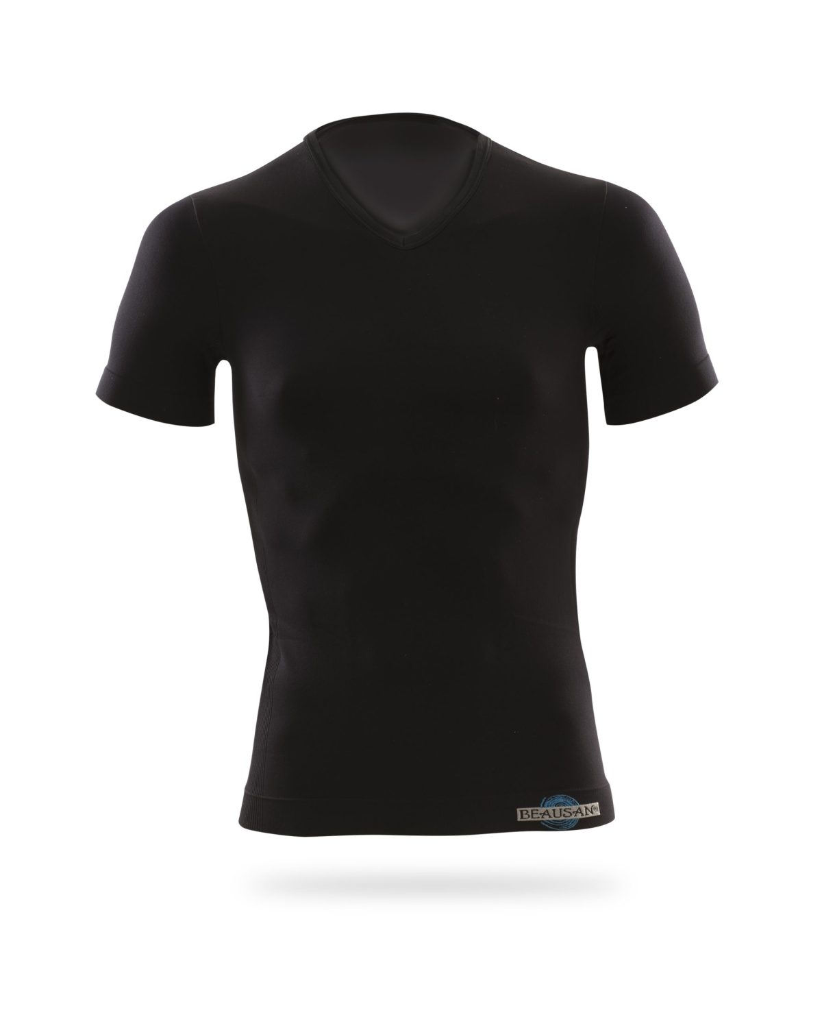 T-Shirt Uomo scollo a V con microfibra FIR